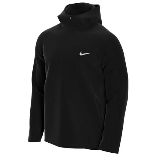 NIKE rpl miler giacca black/black/reflective silv s