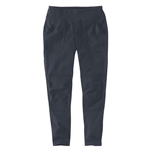Carhartt leggings da donna force lightweight (regular and plus sizes), oyster gray. , s