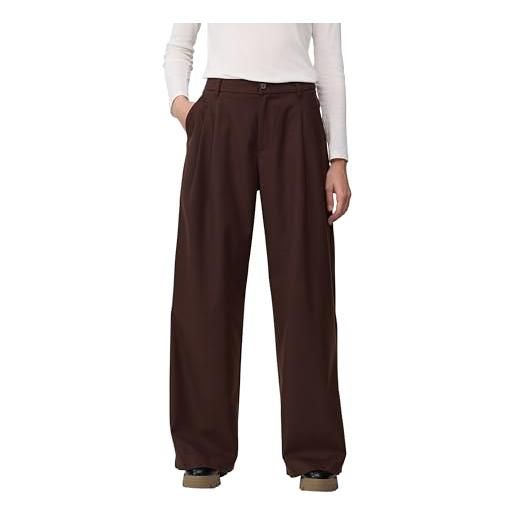 s.Oliver 2170266 pantaloni in flanella con gamba larga, 97w3, 48 donna