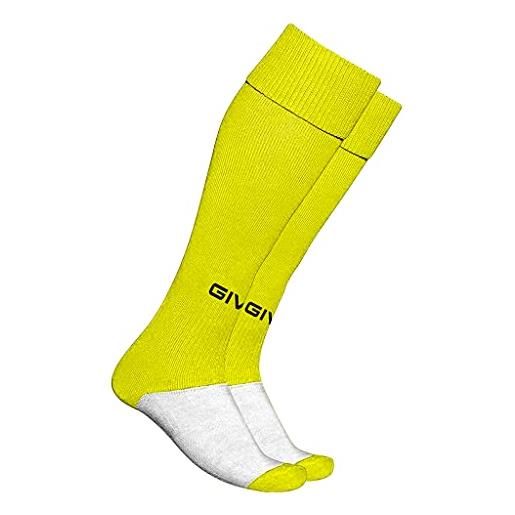 GIVOVA calza calcio giallo fluo tg. Baby