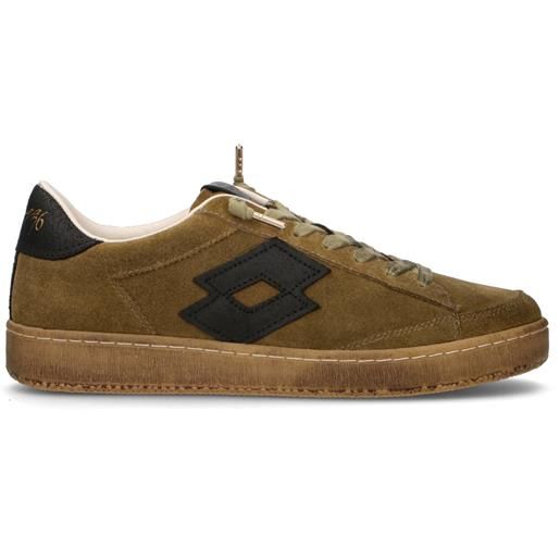 LOTTO LEGGENDA sneaker uomo oliva in suede