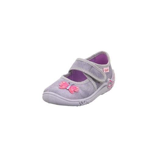 Superfit belinda 800288, pantofole, light grey/light pink, 29 eu