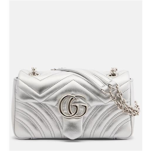Gucci borsa gg emblem small in pelle
