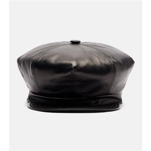 Valentino cappello in pelle