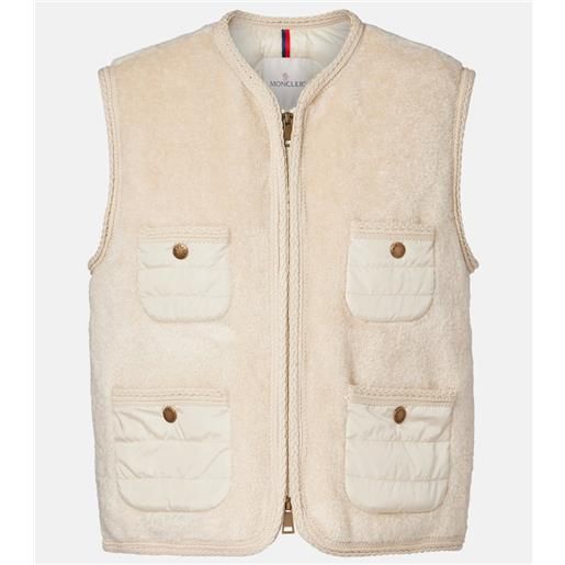 Moncler piumino mimosas senza maniche