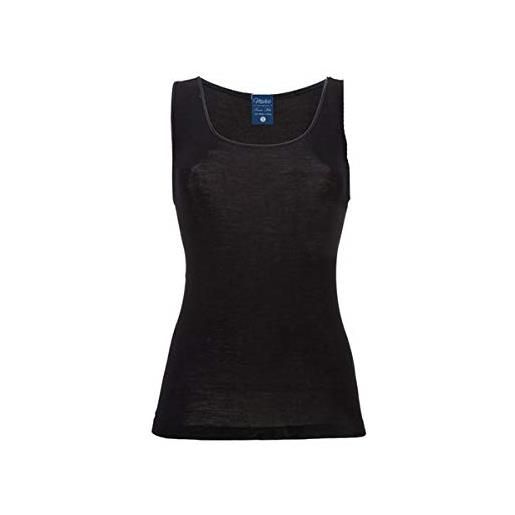 Madiva canotta spalla larga donna lana e seta articolo sara made in italy