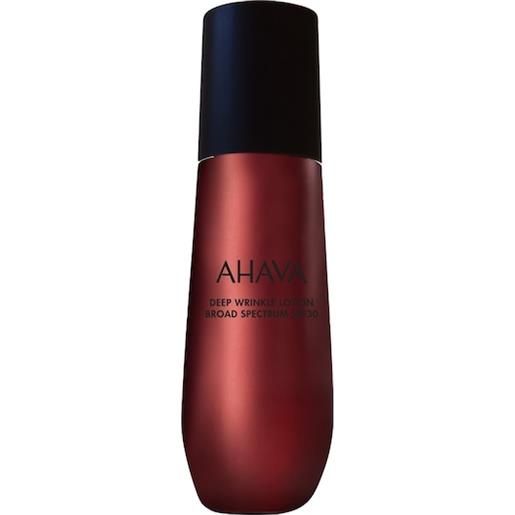 Ahava cura-del-viso apple-of-sodom. Deep wrinkle lotion spf 30 50 ml (2.089,80 € / 1 l)