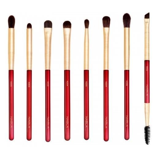 Nabla ruby complete eye brush - 8 pennelli per make-up