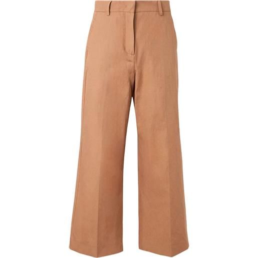 Weekend Max Mara  pantaloni culotte in cotone e lino