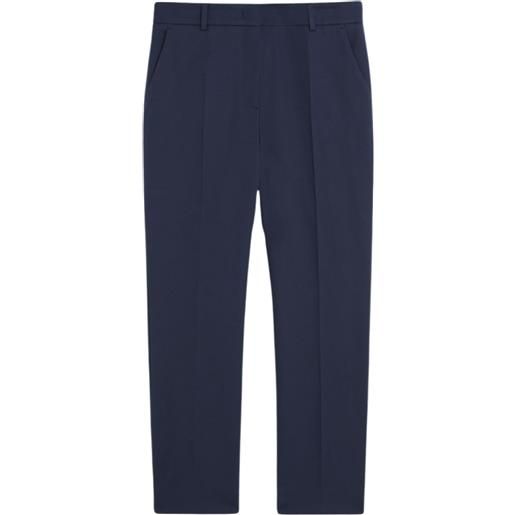 Weekend Max Mara  pantaloni dritti in cotone stretch