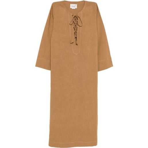 Bambah abito lungo - marrone