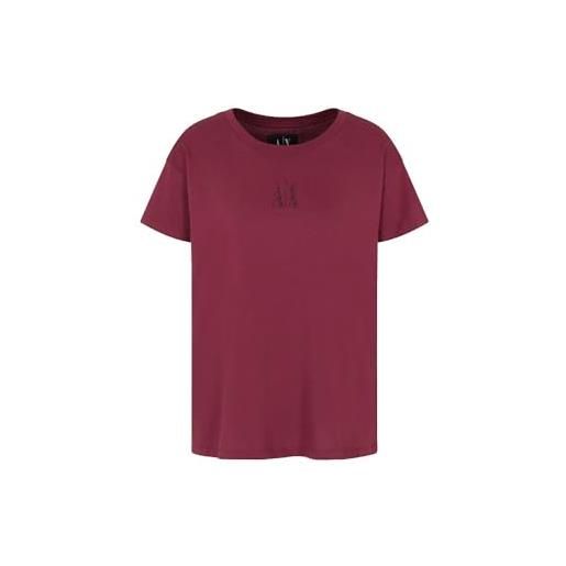 Armani Exchange t-shirt maniche corte xw000830 af10356 bordeaux - 159522000129_l