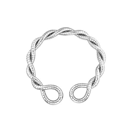 Breil gioiello tj3921 collezione reloaded, collane da donna in acciaio colore argento misura 90 con senza pietre