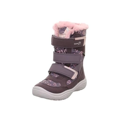 Superfit crystal, stivali da neve, viola rosa 8510, 28 eu