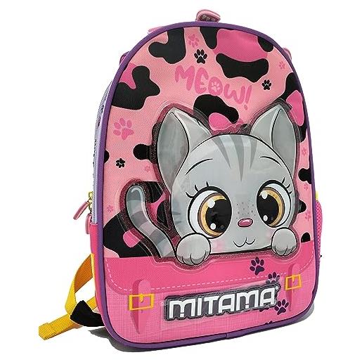 Seven zaino asilo spinny gatto girl mitama