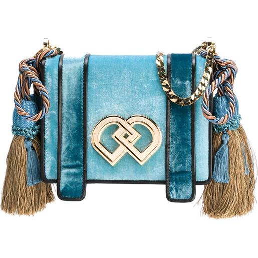 DSQUARED2 medium 'dd' crossbody bag - blu