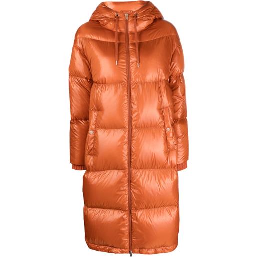 Herno piumino con zip - arancione