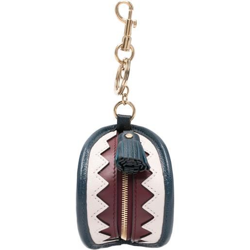 Anya Hindmarch pouch per ear. Pods - blu