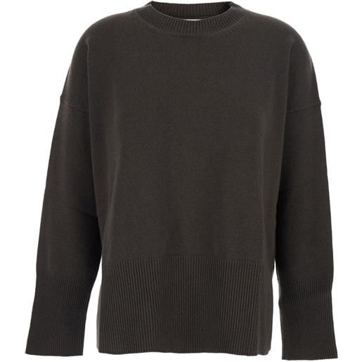 Grifoni maglione girocollo - marrone