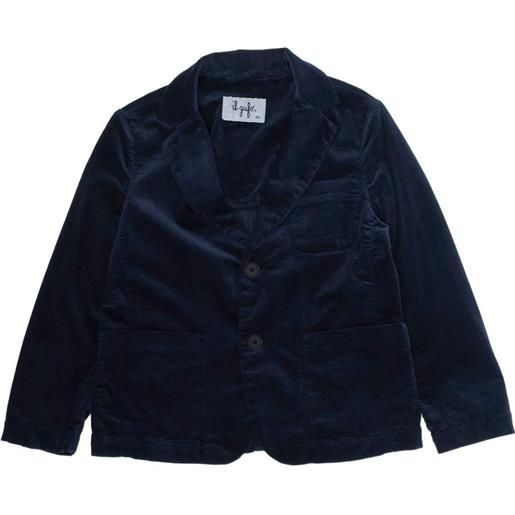 Il Gufo blazer a coste - blu