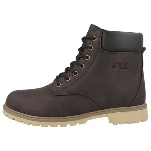 FILA maverick mid, stivali alla moda uomo, coffee bean tortora gray, 44 eu