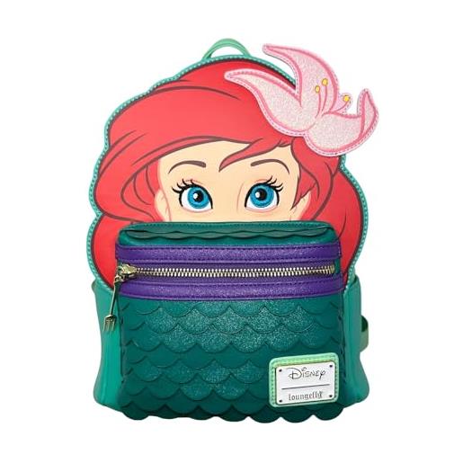 Loungefly disney the little mermaid ariel cosplay womens double strap shoulder bag purse