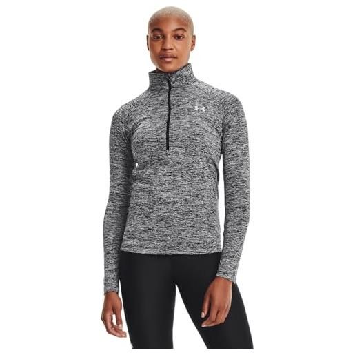 Under Armour donna tech 1/2 zip - twist, maglia tecnica