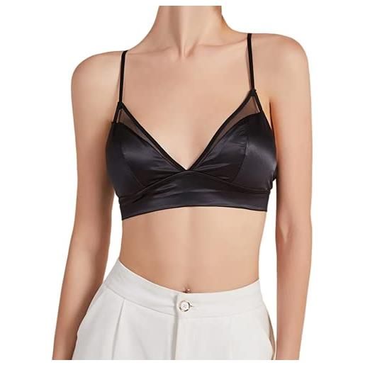 Reggiseno Senza Ferretto Bralette A Tuffo D.N. Goddess - Morbido, Imbottito, Multitaglia (32-38 ABC)