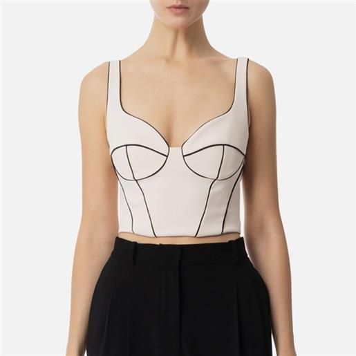 Elisabetta Franchi top Elisabetta Franchi to02451e2 e84 donna