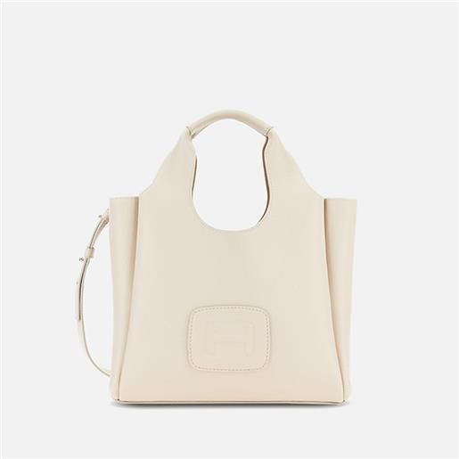 Hogan borsa Hogan h-bag shopping piccola h embossed donna