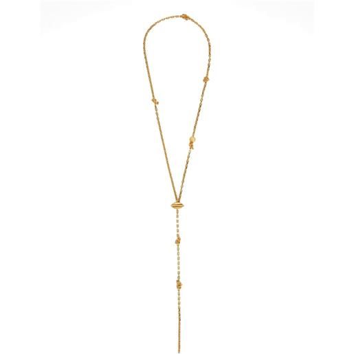 Jil Sander collana a catena - oro