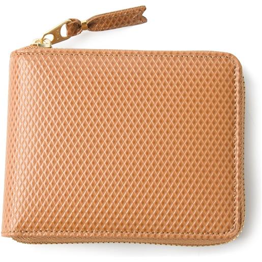 Comme Des Garçons Wallet portafoglio con zip a giro - toni neutri