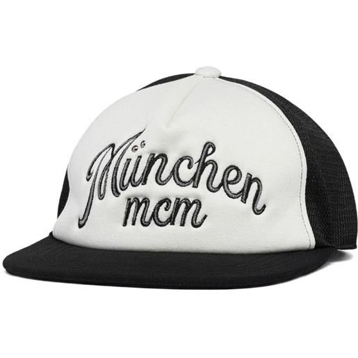 MCM cappello münchen ponte - bianco