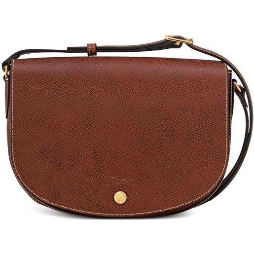 Longchamp borsa a tracolla épure media - marrone