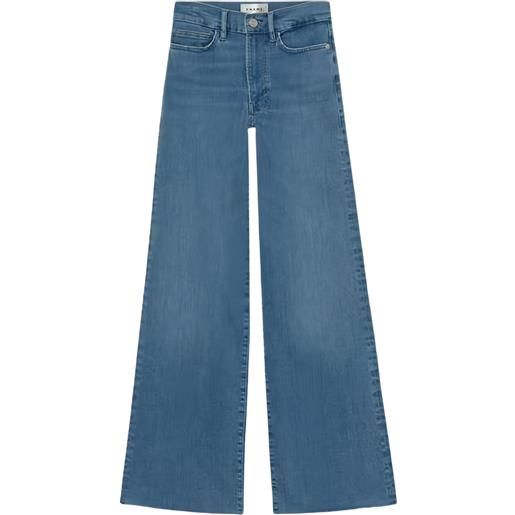 FRAME jeans le easy flare raw - blu