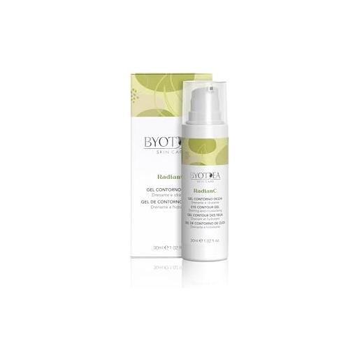 Byotea gel contorno occhi drenante e idratante 30ml | con vitamine a e c