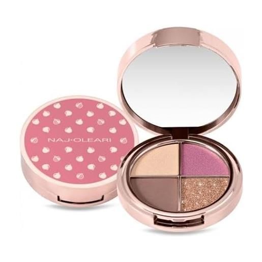 Naj Oleari cozy star eyeshadow quad ombretti multi texture e multi finish