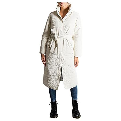 Desigual padded_granollers giacca, bianco, xl donna