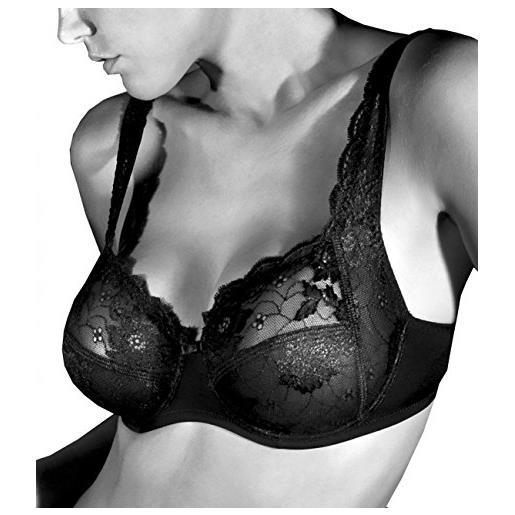 GIOS reggiseno con ferretto coppa c - art. Miriam (6 it, nero)
