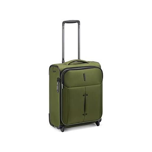 RONCATO ironik 2.0 trolley cabina easyjet - 2 ruote, altezza 45 cm, sistema di chiusura tsa, verde militare