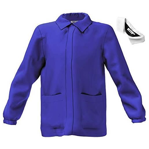 siggi grembiule siggi scuola elementare bimbo bluette (5 anni-110cm)