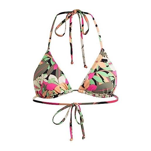 Roxy printed beach classics reggiseno bikini tiki tri da donna