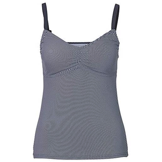 FIREFLY mea ii top tankini, dona donna, stripe, xl