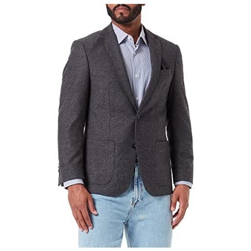 bugatti 898100-89490 blazer casual, grigio scuro, 62 uomo