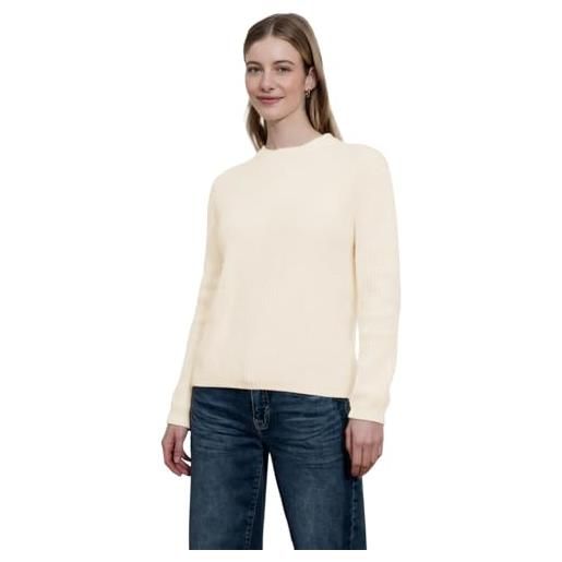 Street One Studio 3015631 maglione in ciniglia, beige morbido, 52 donna