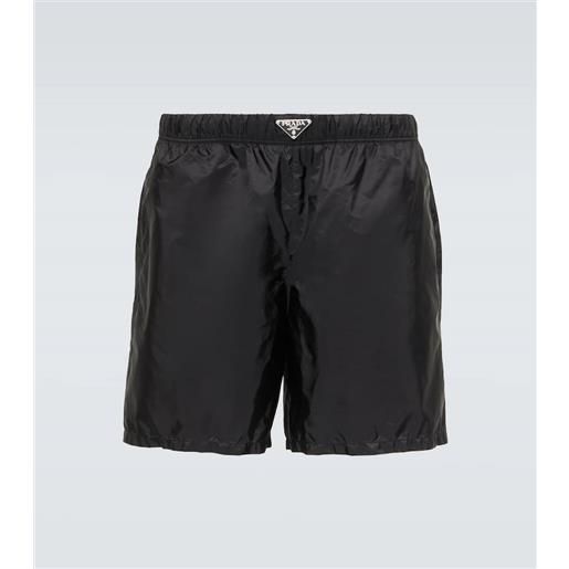 Prada costume da bagno con logo