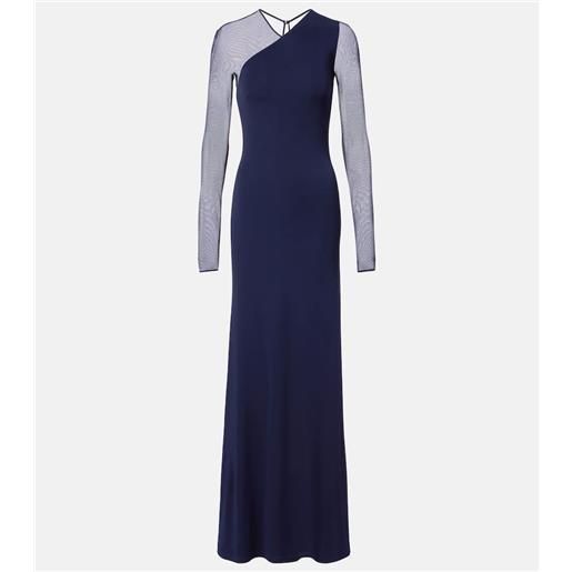 Ralph Lauren Collection abito lungo brynn in jersey