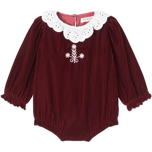 The New Society baby - pagliaccetto abril in velluto