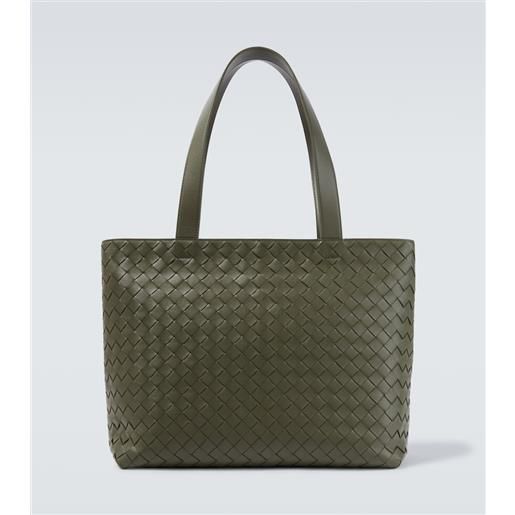 Bottega Veneta borsa in pelle intrecciato