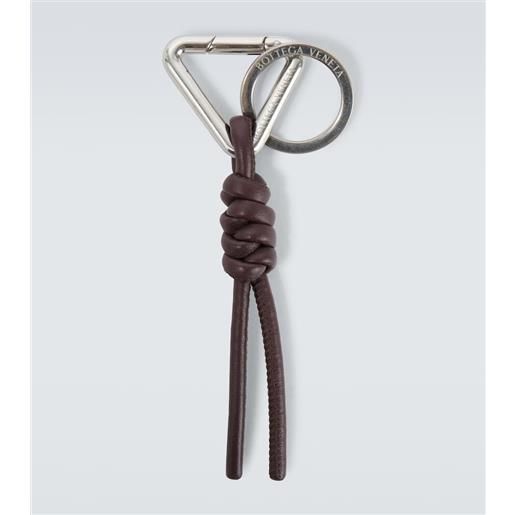 Bottega Veneta portachiavi in pelle